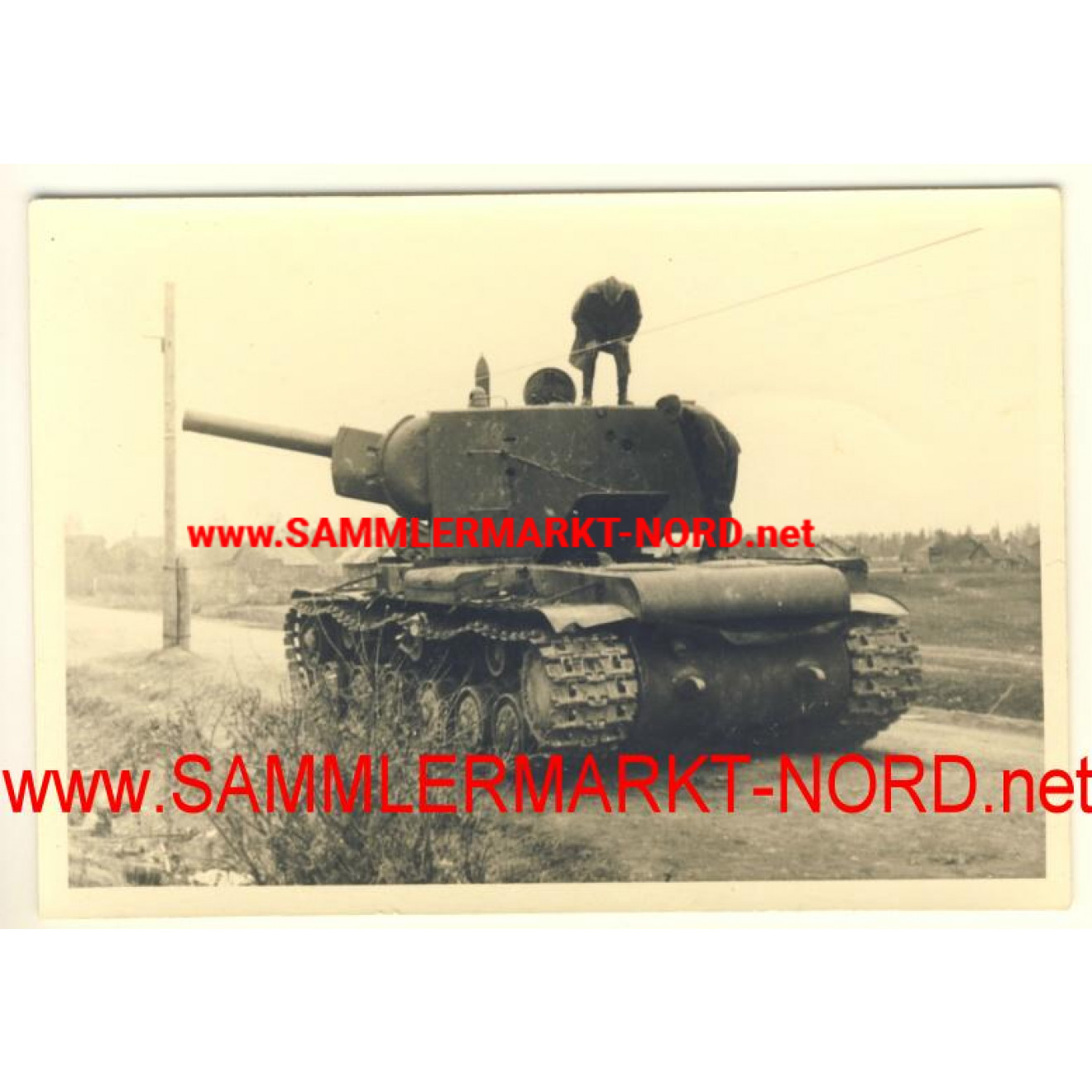 Russischer Panzer KW 10