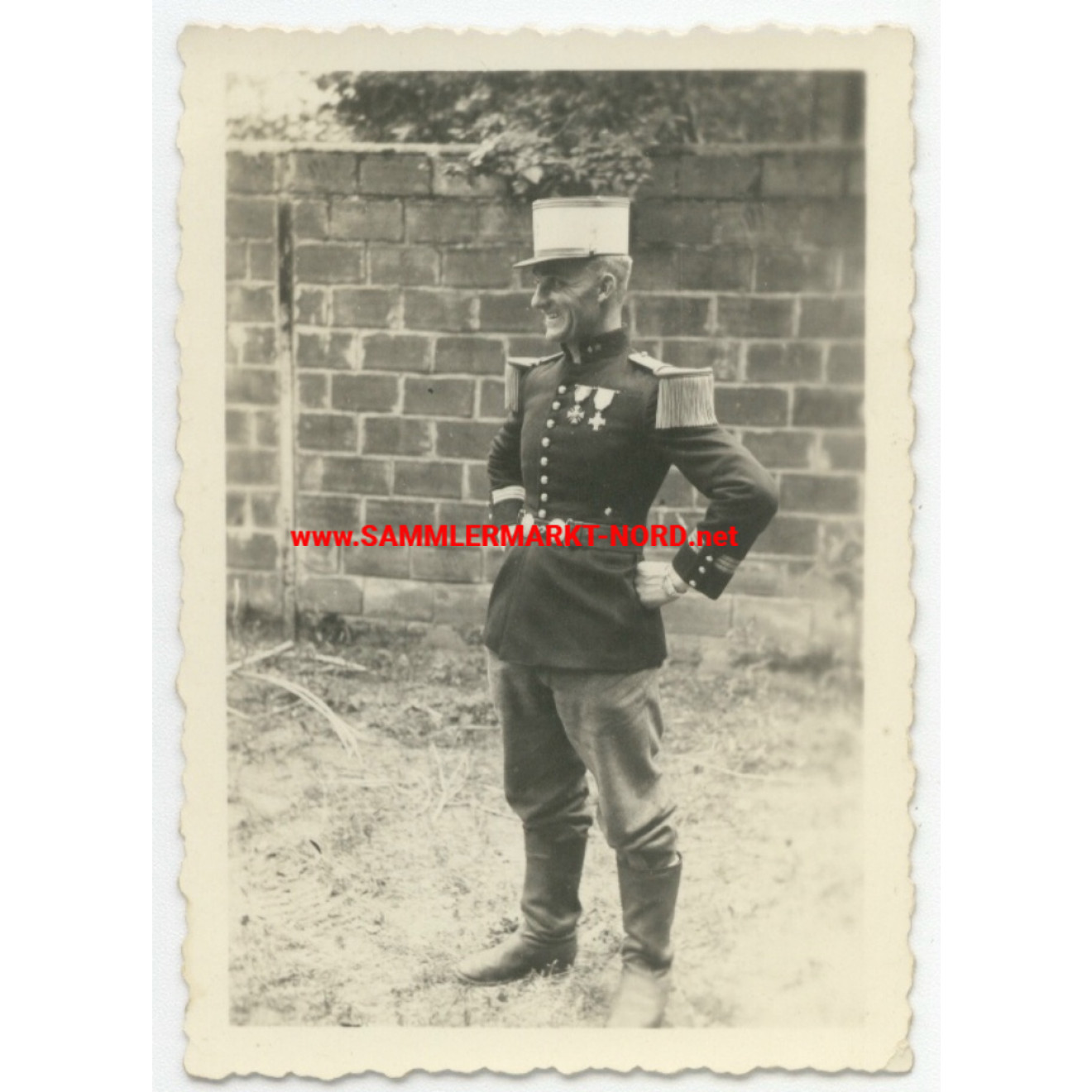 Französischer Offizier mit Orden