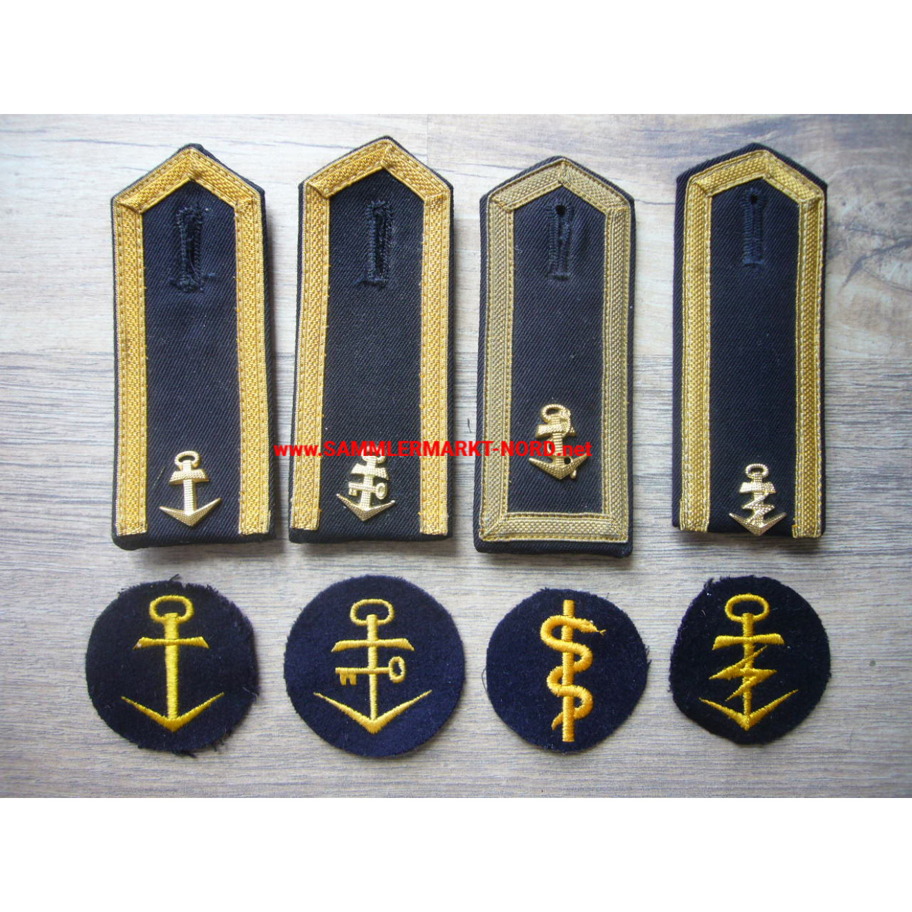 Federal Navy - Convolute of uniform parts
