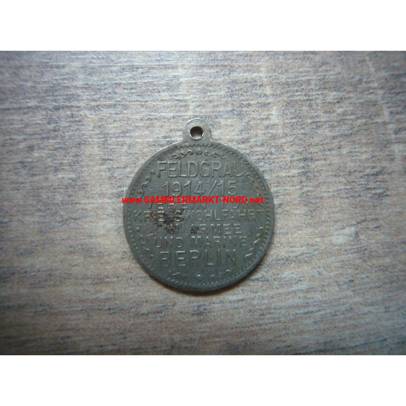 Feldgrau 1914/15 Verein für Kriegswohlfahrt - Medaille