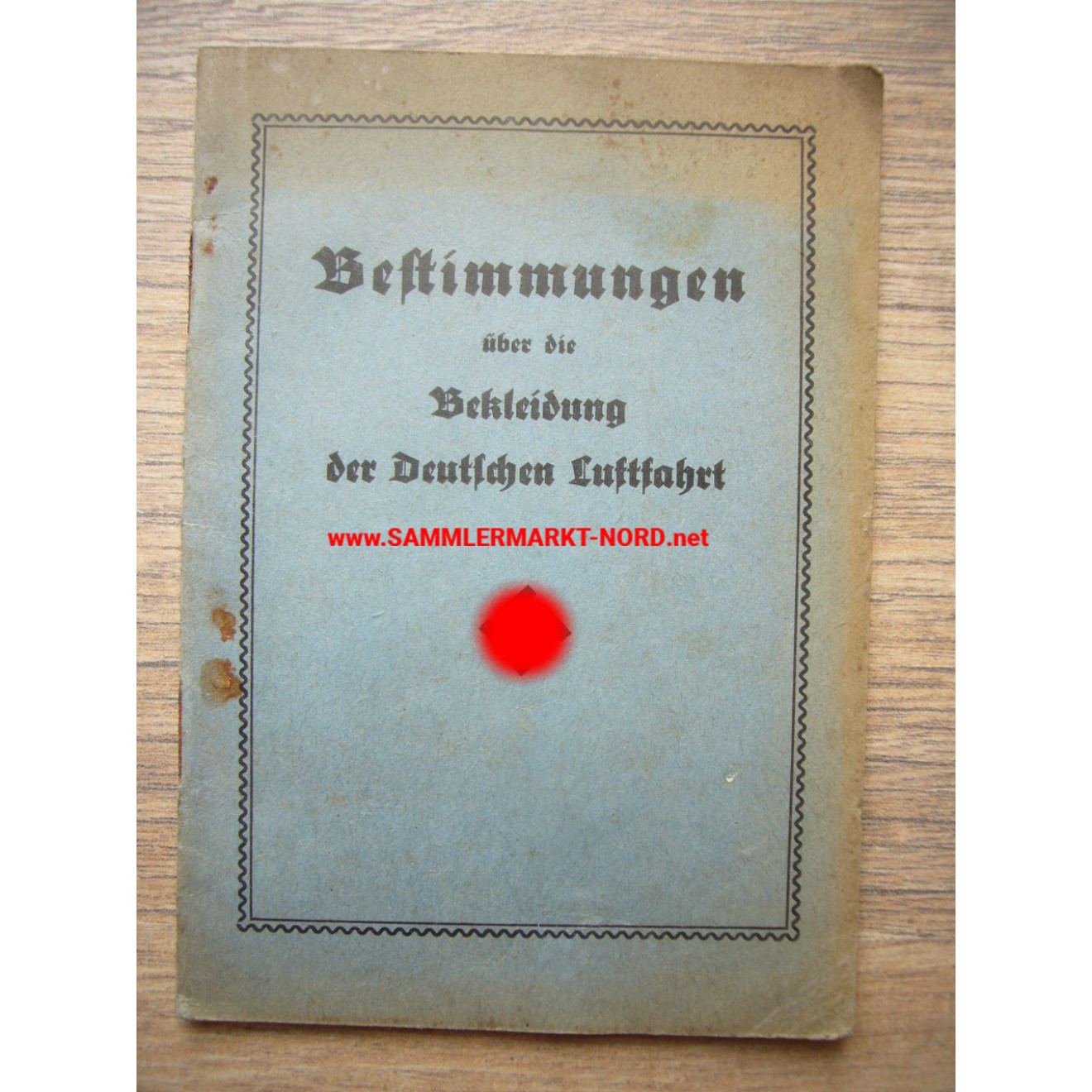Bestimmungen über die Bekleidung der Deutschen Luftwaffe 1933