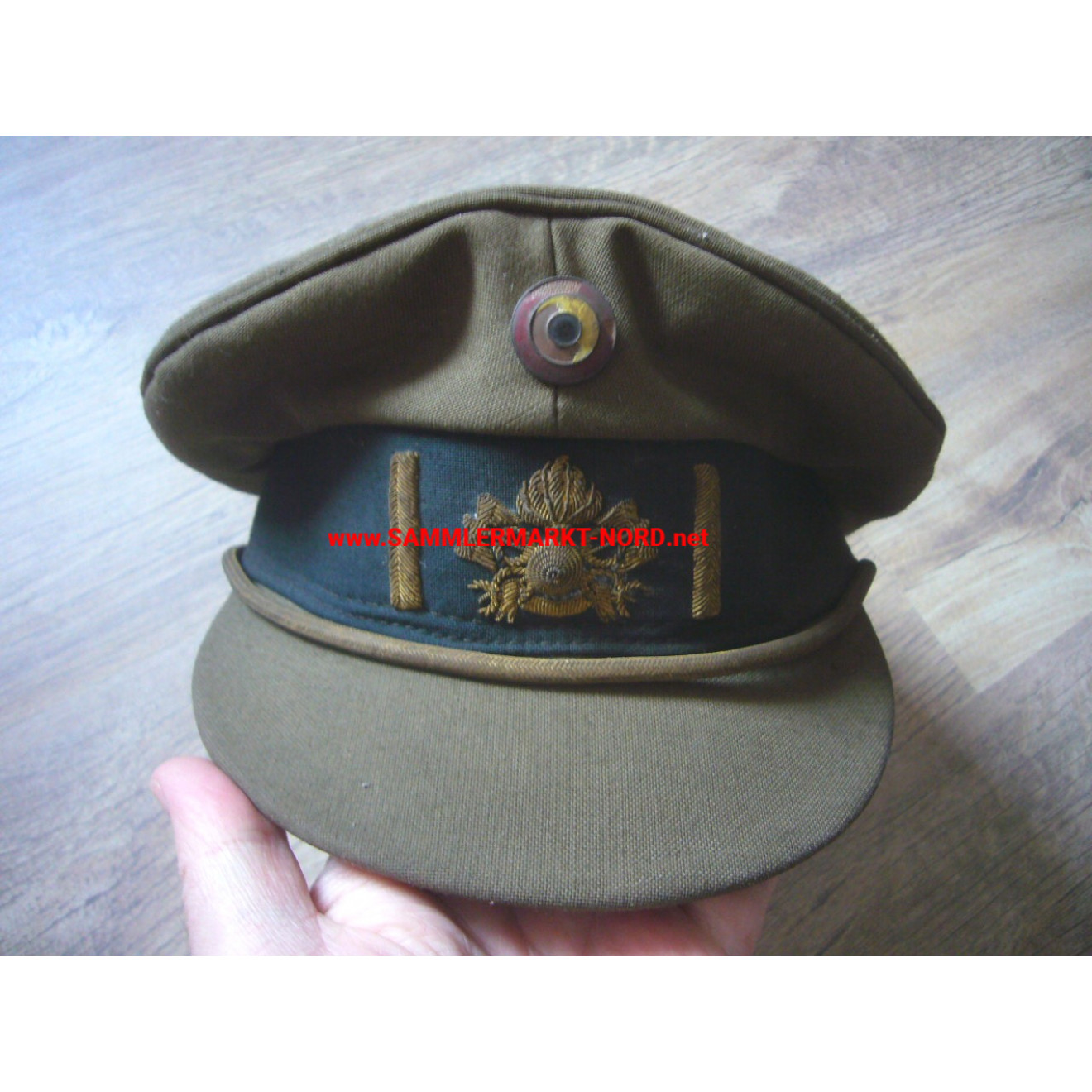 Belgium - officer's visor cap