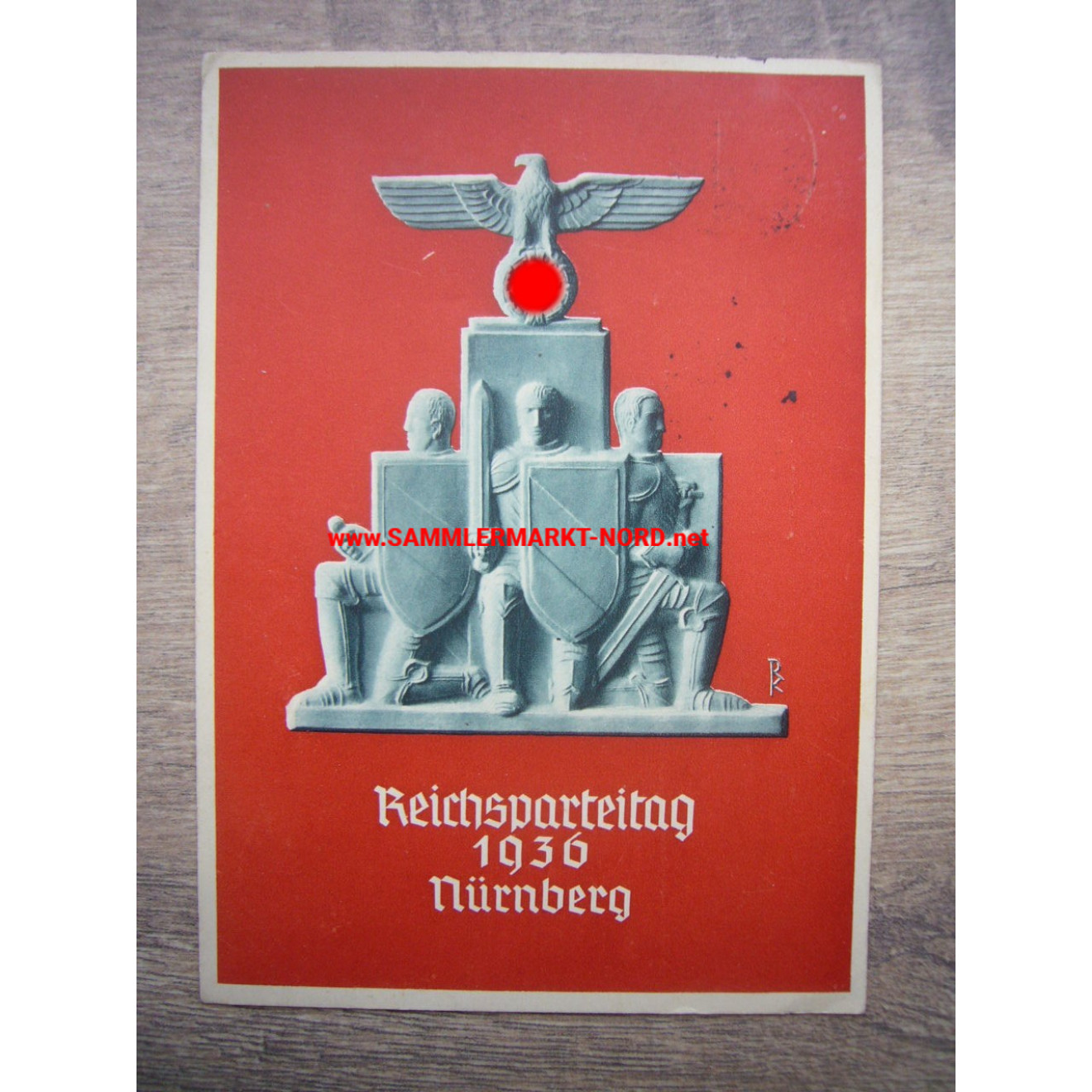 NSDAP Reichsparteitag 1936 Nürnberg - Postkarte