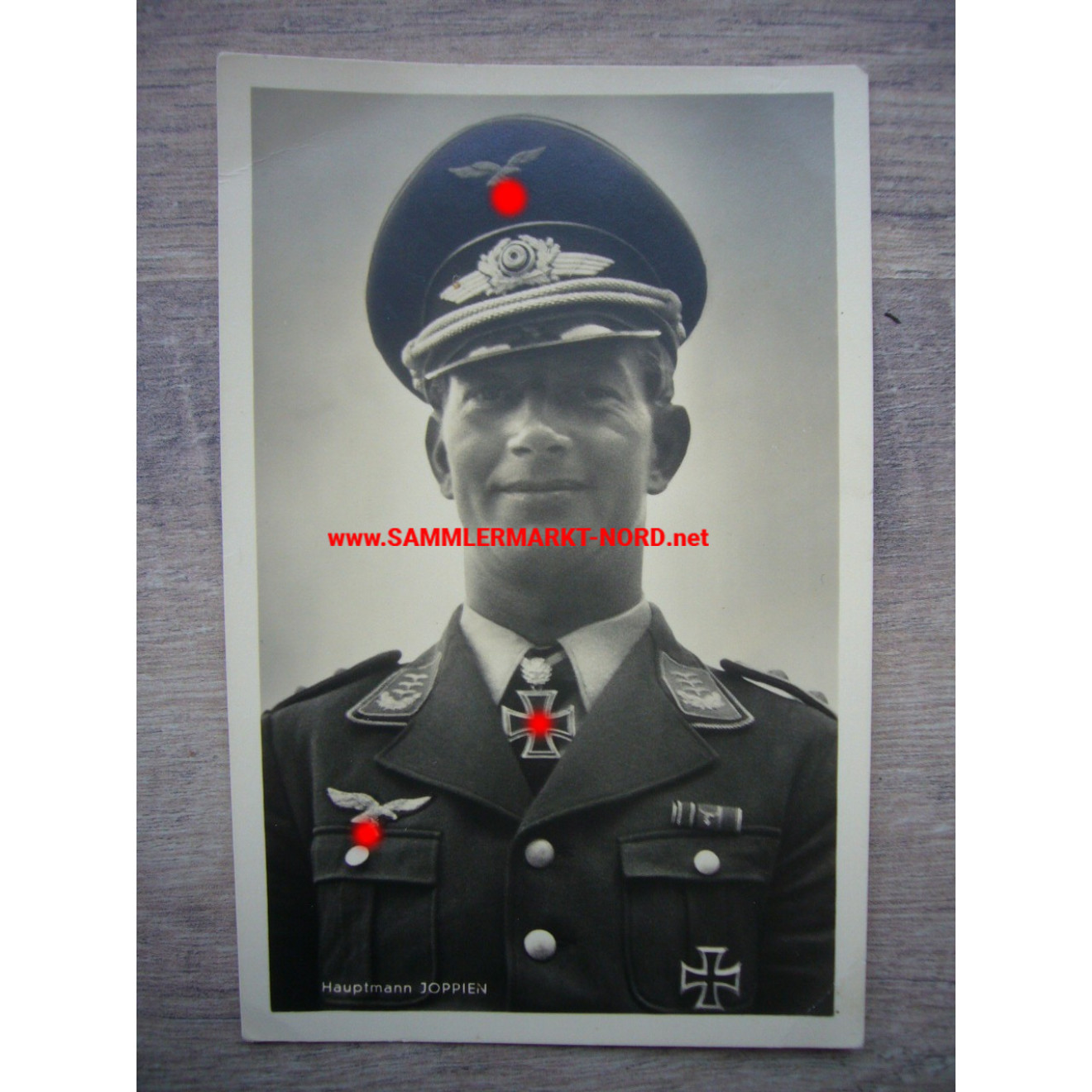 Hauptmann HERMANN-FRIEDRICH JOPPIEN - Postkarte