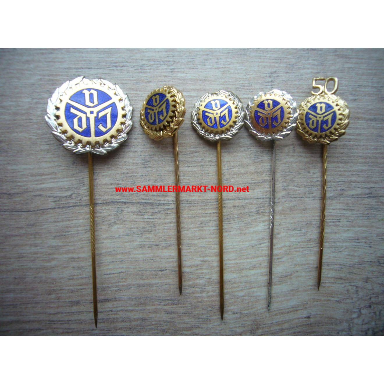 VDI Association of German Engineers - various honorary pins