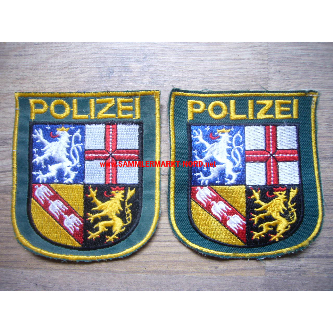 Saarland - state police - uniform badge