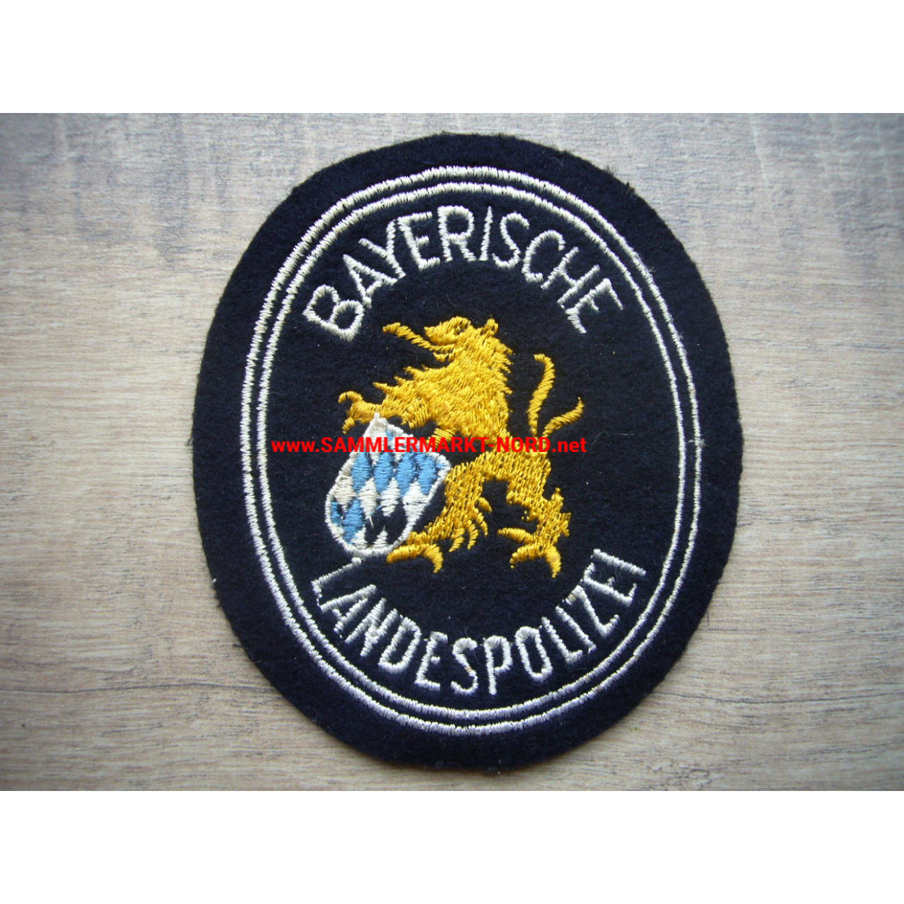 Bavarian state police - uniform badge