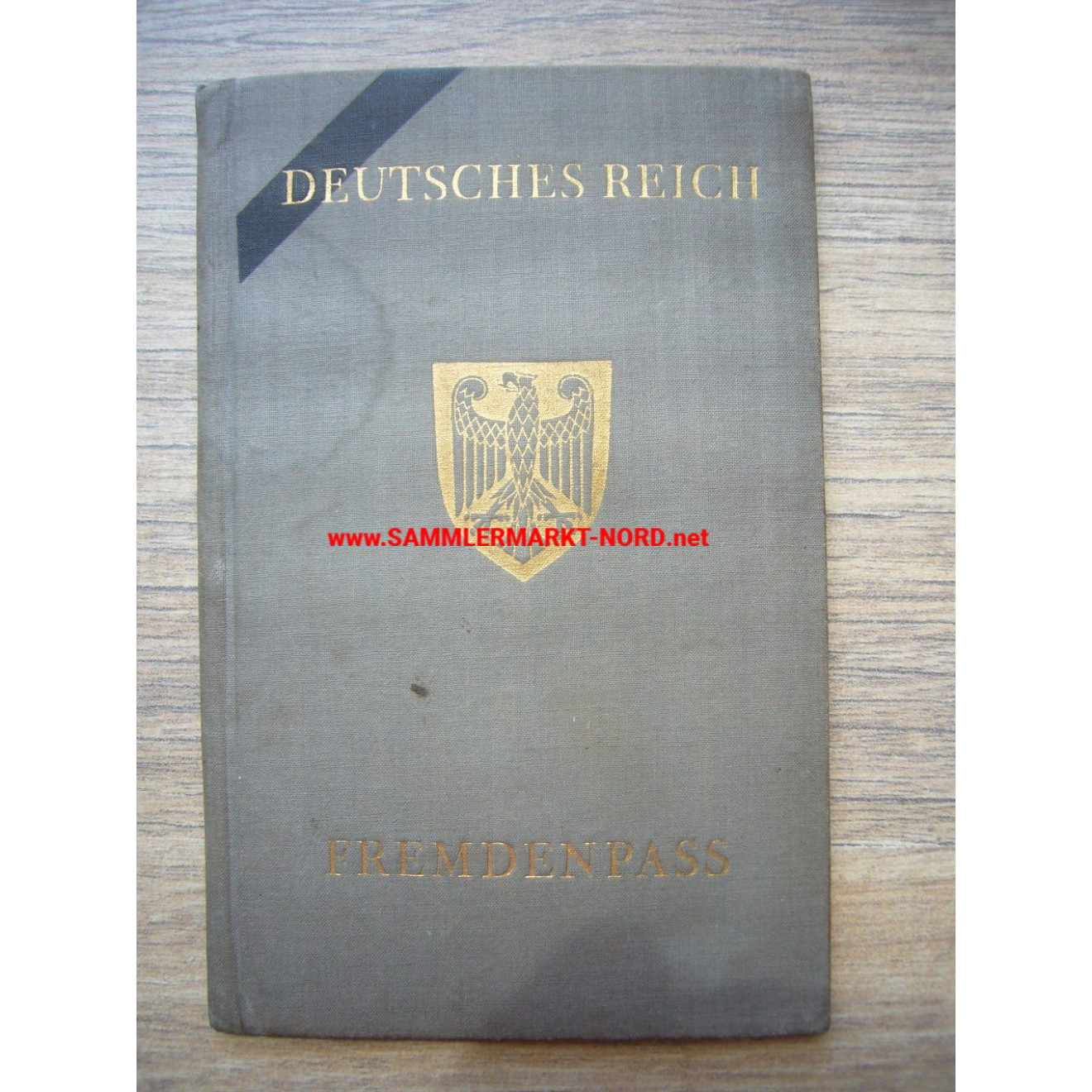 Deutsches Reich - Fremdenpass (Russe)