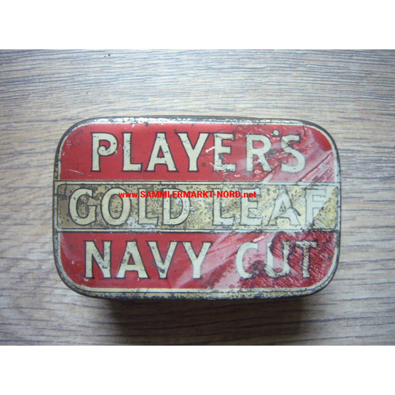 Player's Gold Leaf Navy Cut - Tobacco Box - Sutler