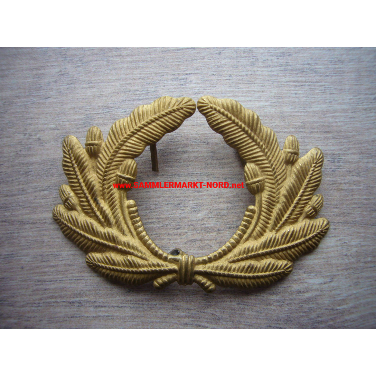 Kyffhäuser Kriegerbund - Golden oak leaf wreath for visor cap