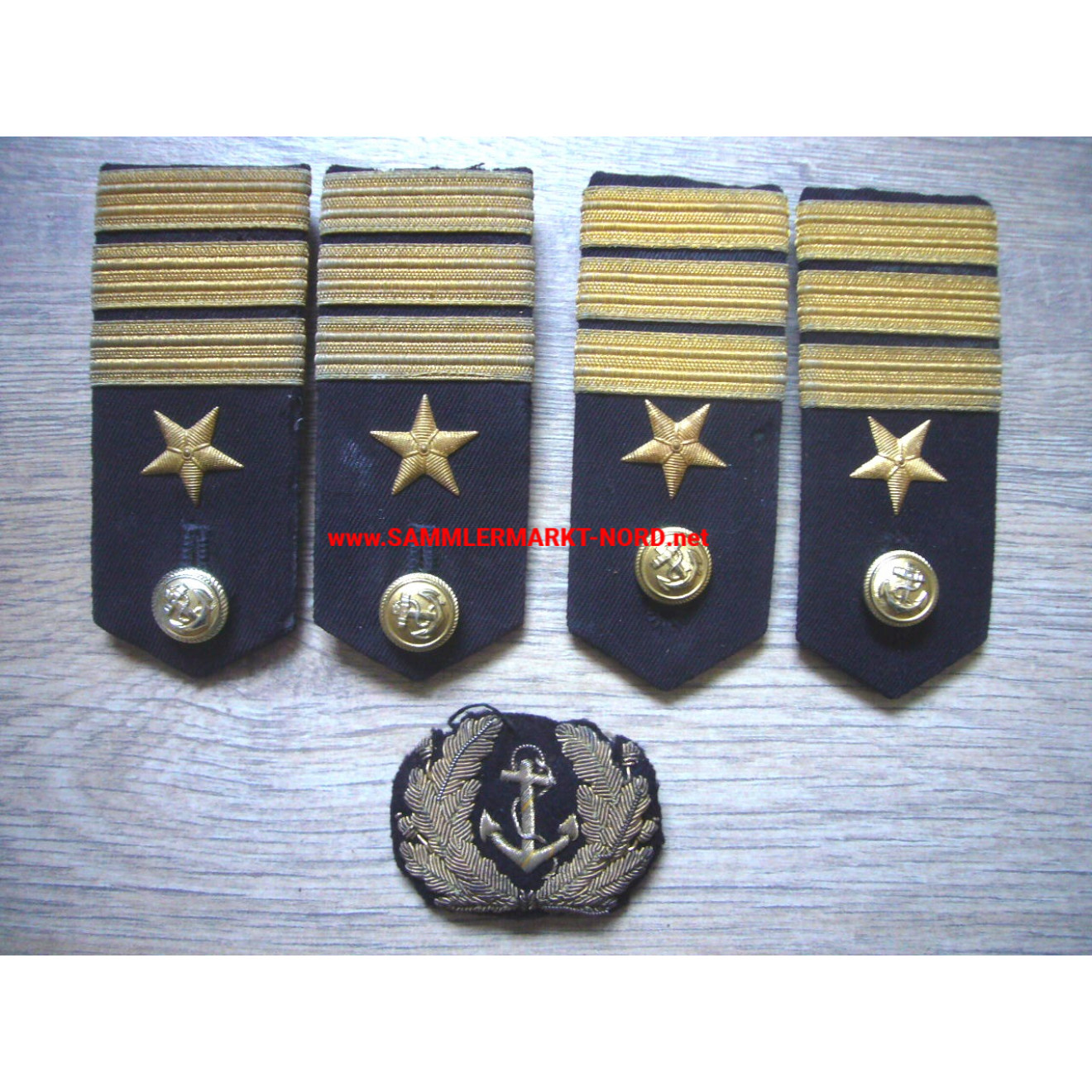 Bundesmarine - Uniformteile für einen Offizier