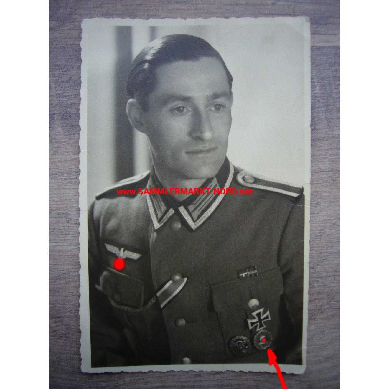 Wehrmacht Sergeant with Wound Badge Legion Condor