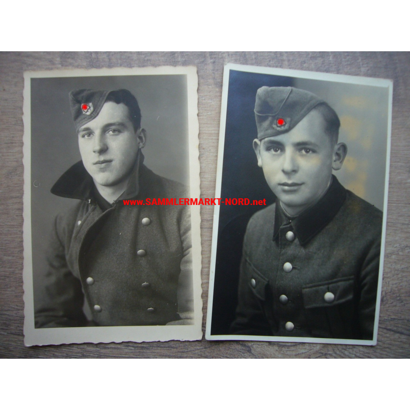 2 x portrait photo RAD Reich Labor Service