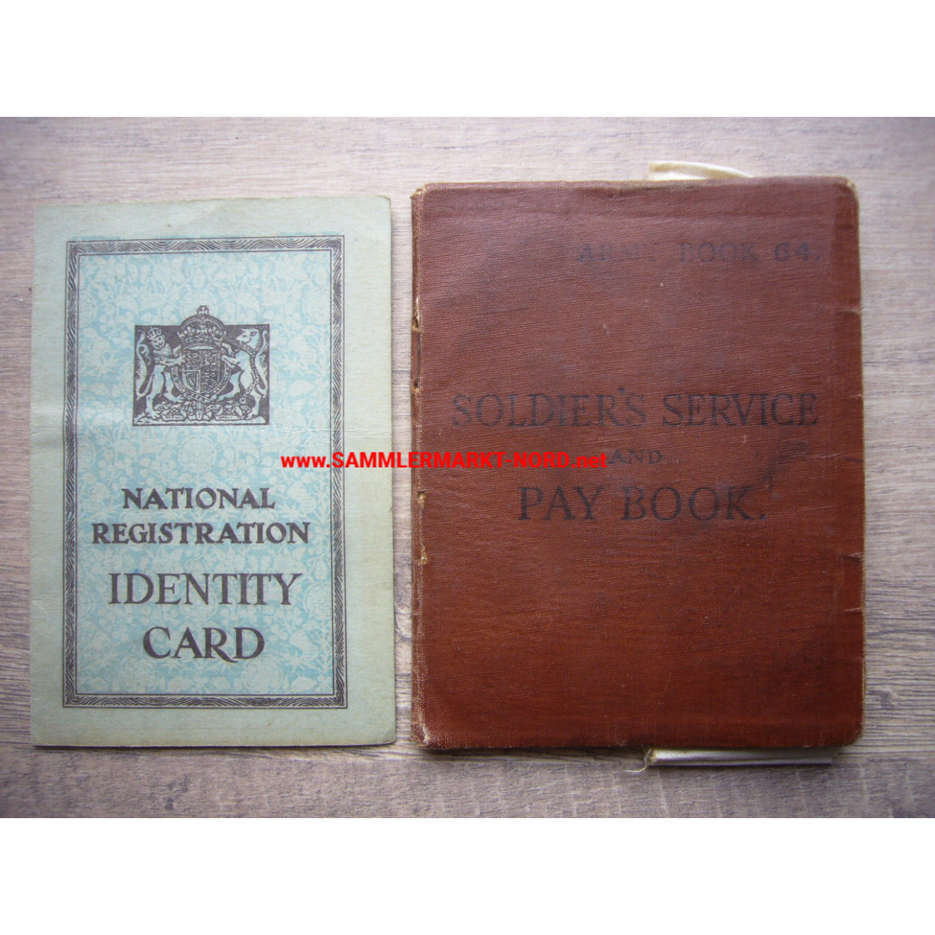 Great Britain - Pay book & ID card 1949/51