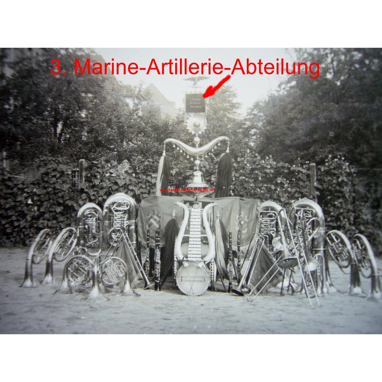 Kriegsmarine - 3. Marine-Artillerie-Abteilung - Schellenbaum ...