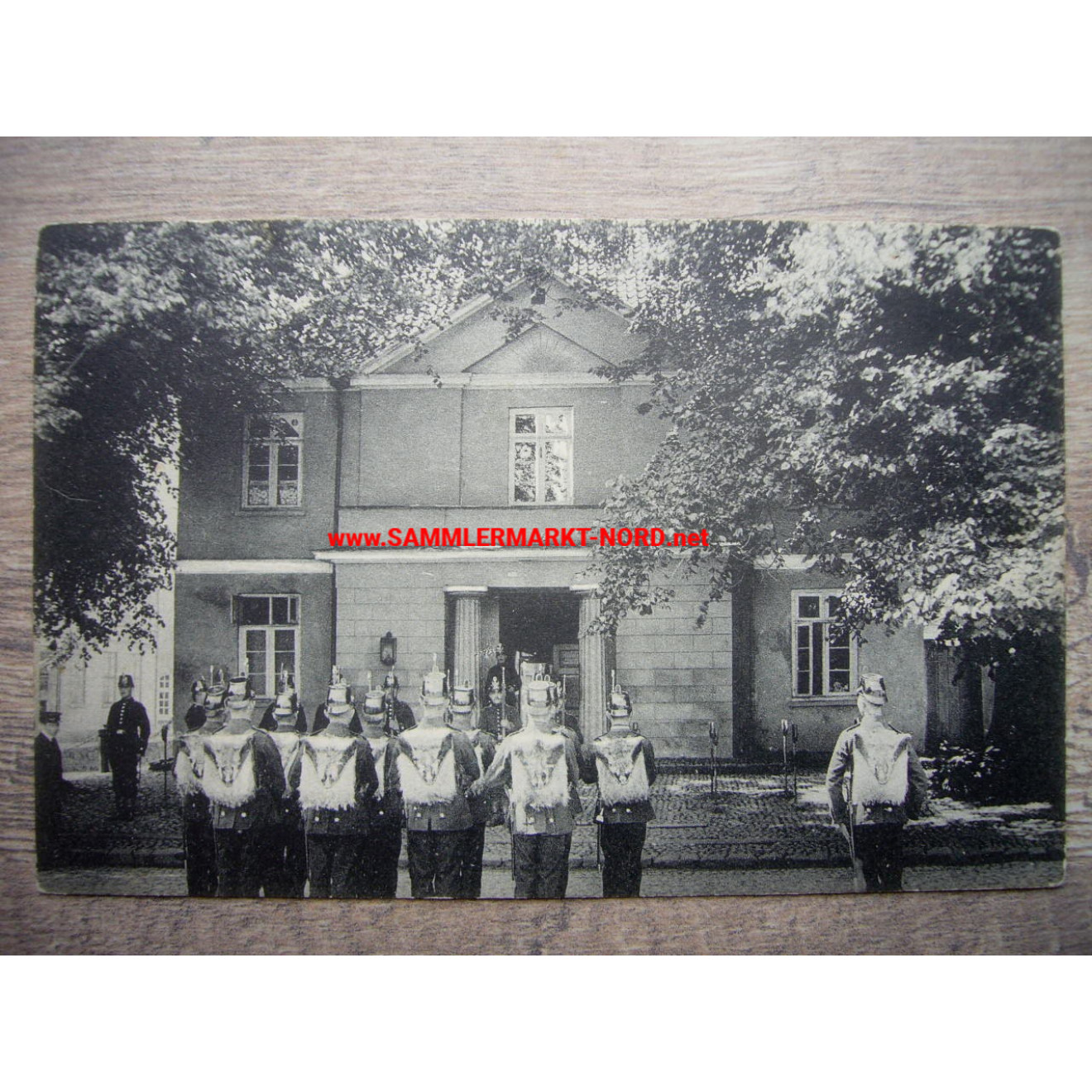 Ratzeburg - Wachegebäude des Lauenburgisches Jäger-Bataillon Nr. 9 - Postkarte