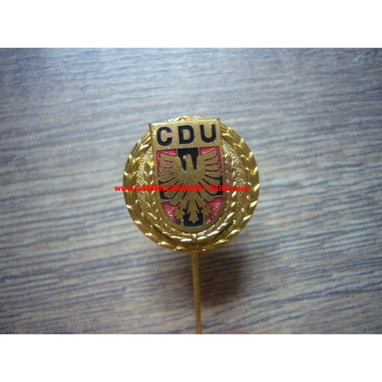 CDU Christian Democratic Union of Germany - Golden Badge of Honour