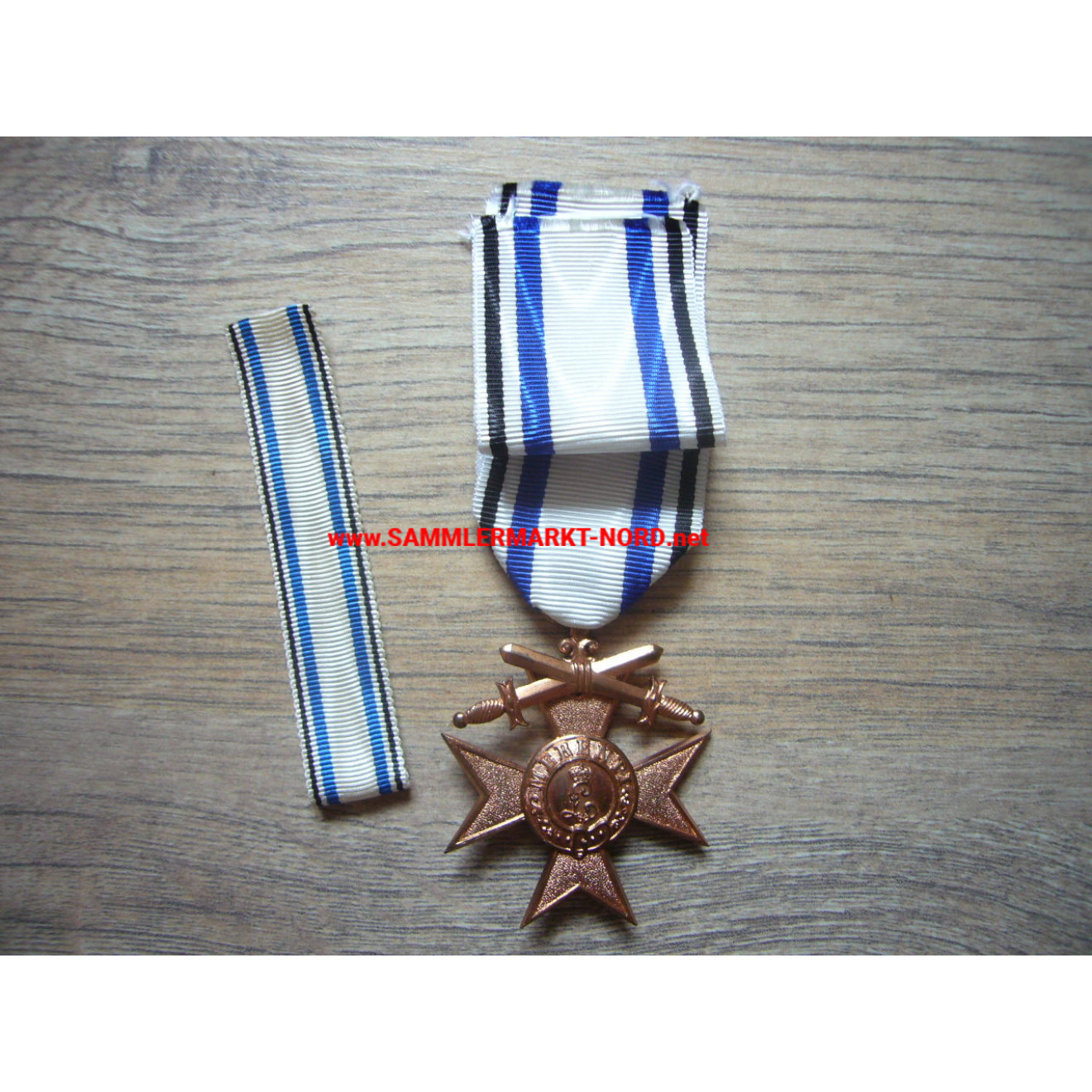 Kingdom of Bavaria - Military Cross of Merit 3rd Class + Ribbons