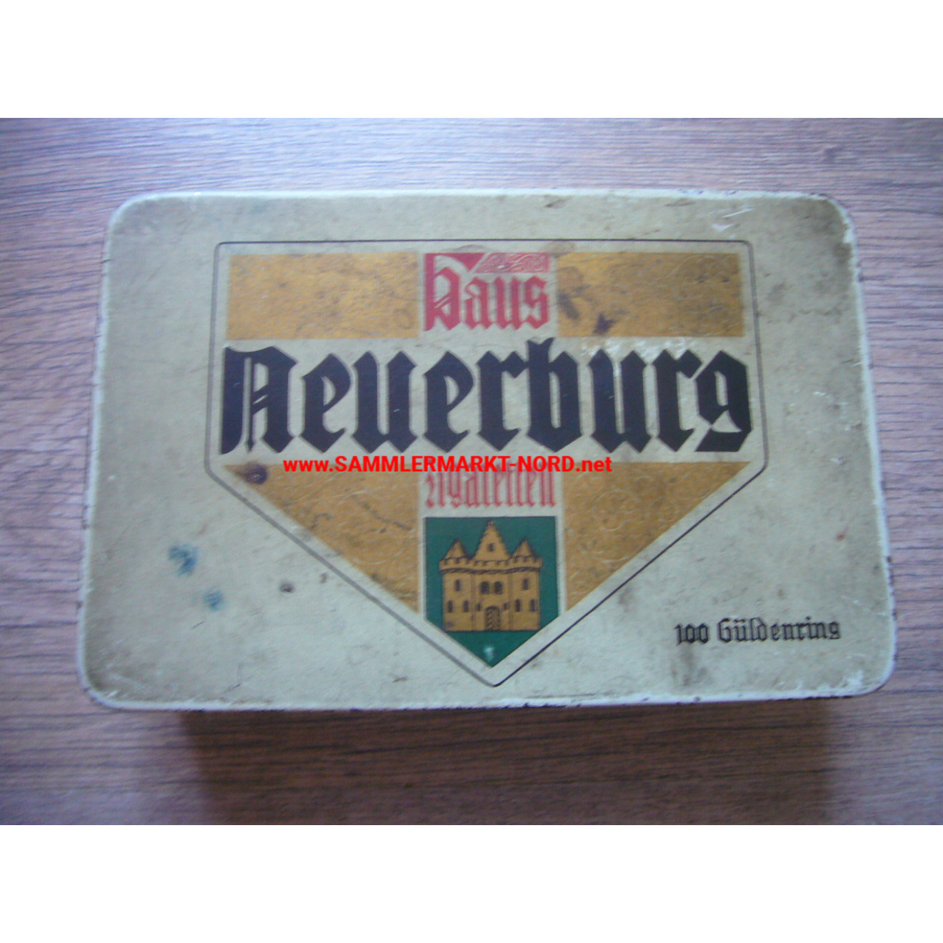 Wehrmacht - Marketender - Haus Neuerburg - Zigarettendose