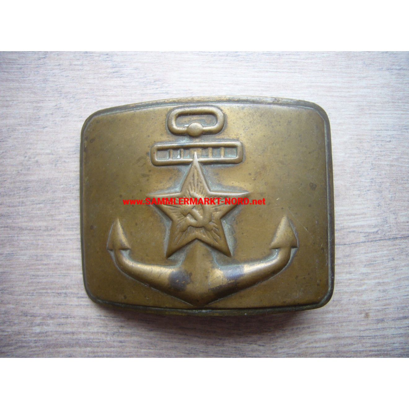 Russia / Soviet Union - Navy belt buckle (large), Sammlermarkt