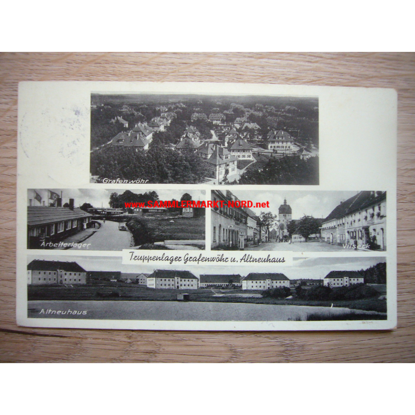 Truppenlager Grafenwöhr & Altneuhaus - Postkarte