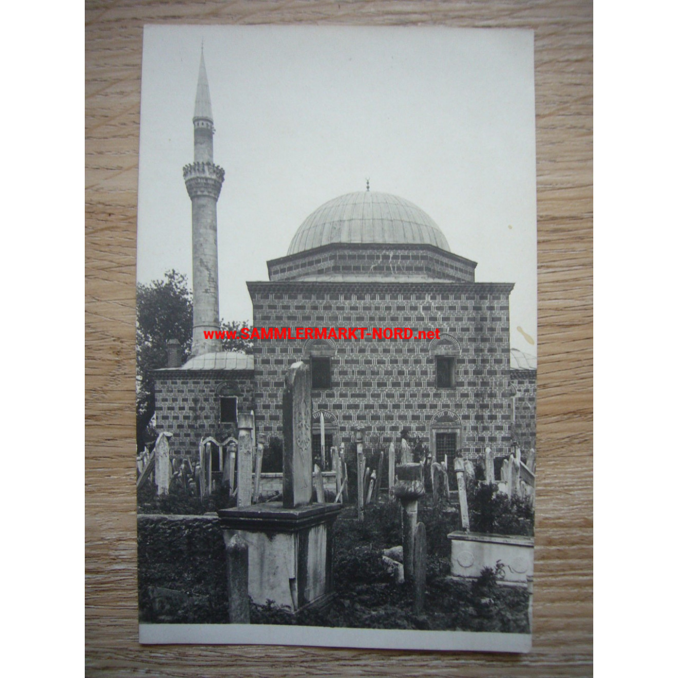 ÜSKÜB Mazedonien Balkan - Moschee mit türkischen Friedhof