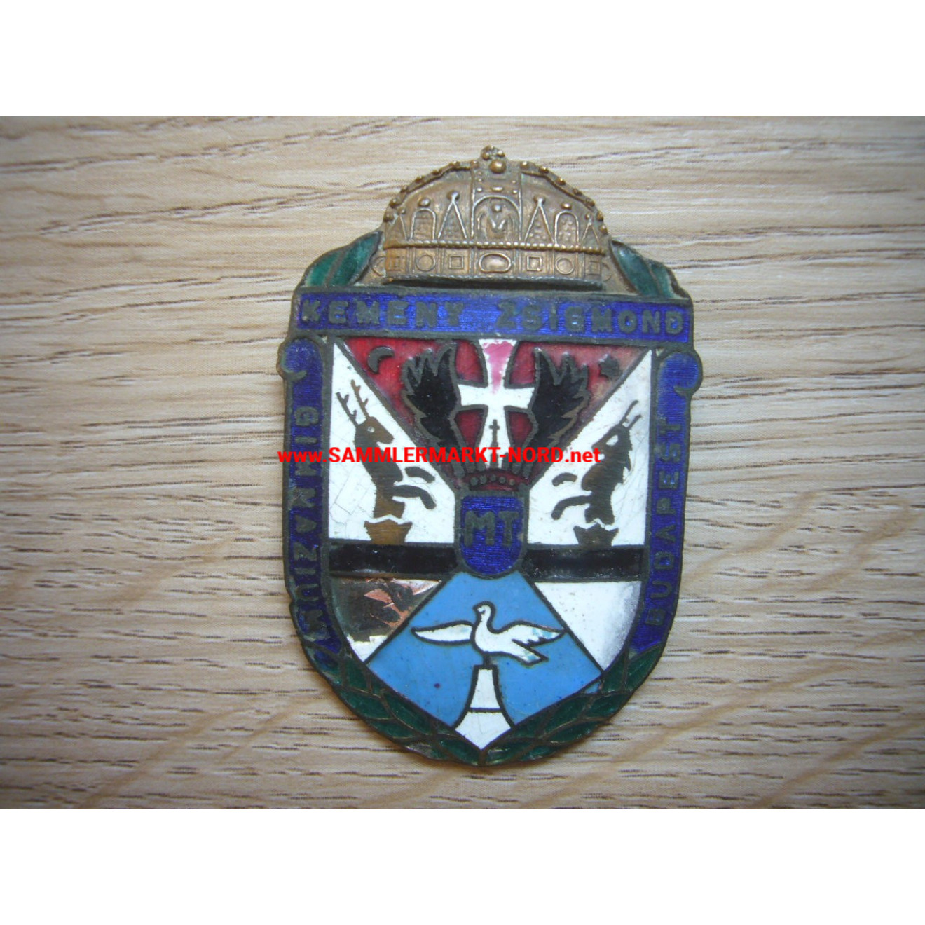 Imperial and Royal Austria - Hungary - Kemény Zsigmond Gimnázium, Budapest - Staff Badge