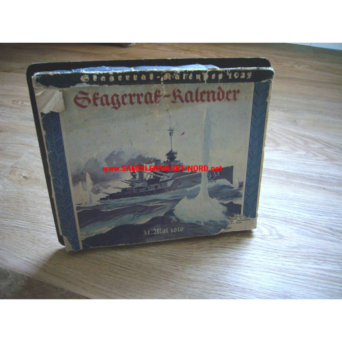 Kriegsmarine - Skagerrak Kalender 1937 - Tischkalender