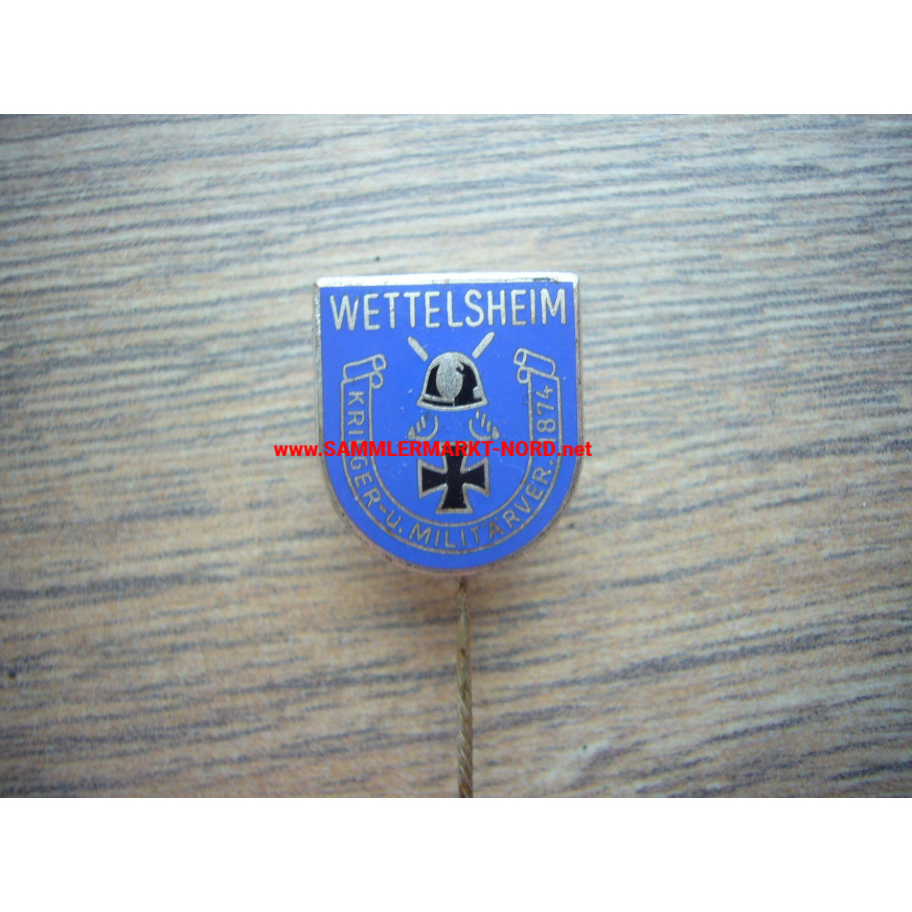 Warriors' and Military Association 1874 Wettelsheim - Membership Badge