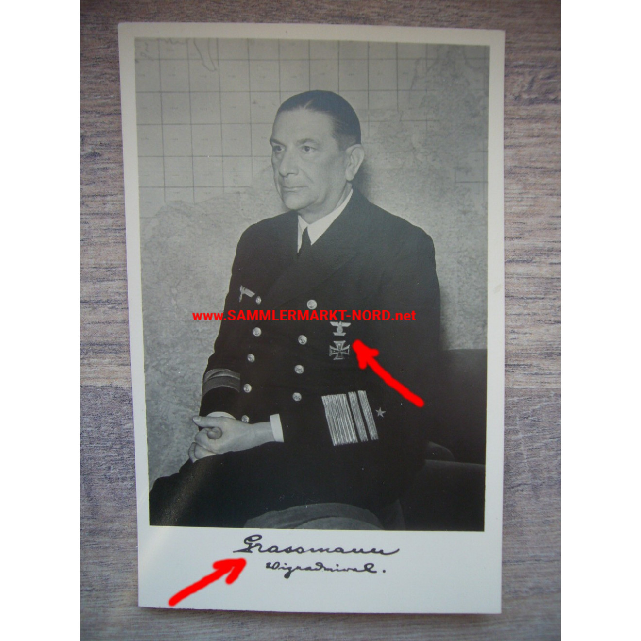 Kriegsmarine - Vice Admiral Werner Grassmann