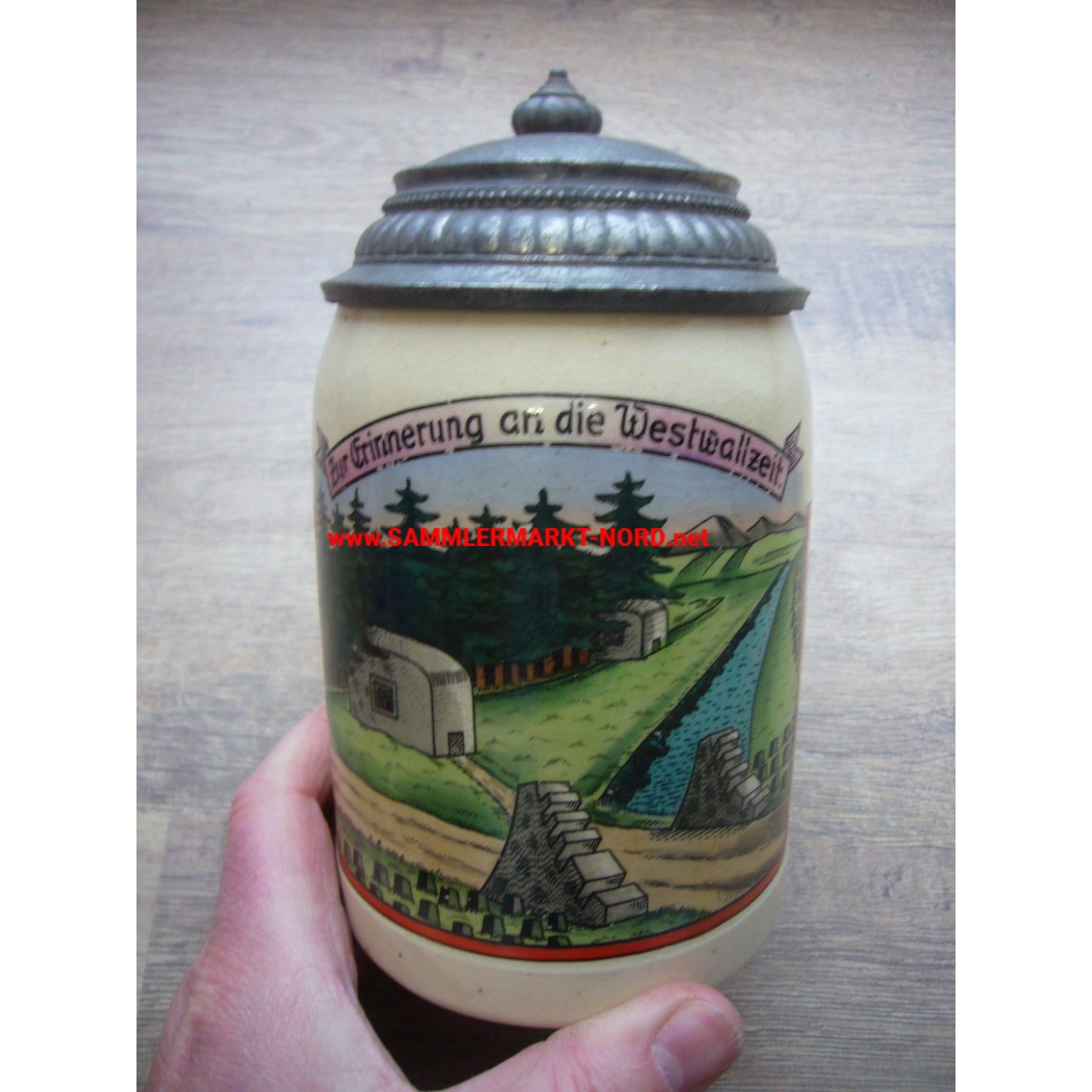 Beer mug - In memory of the Westwall time