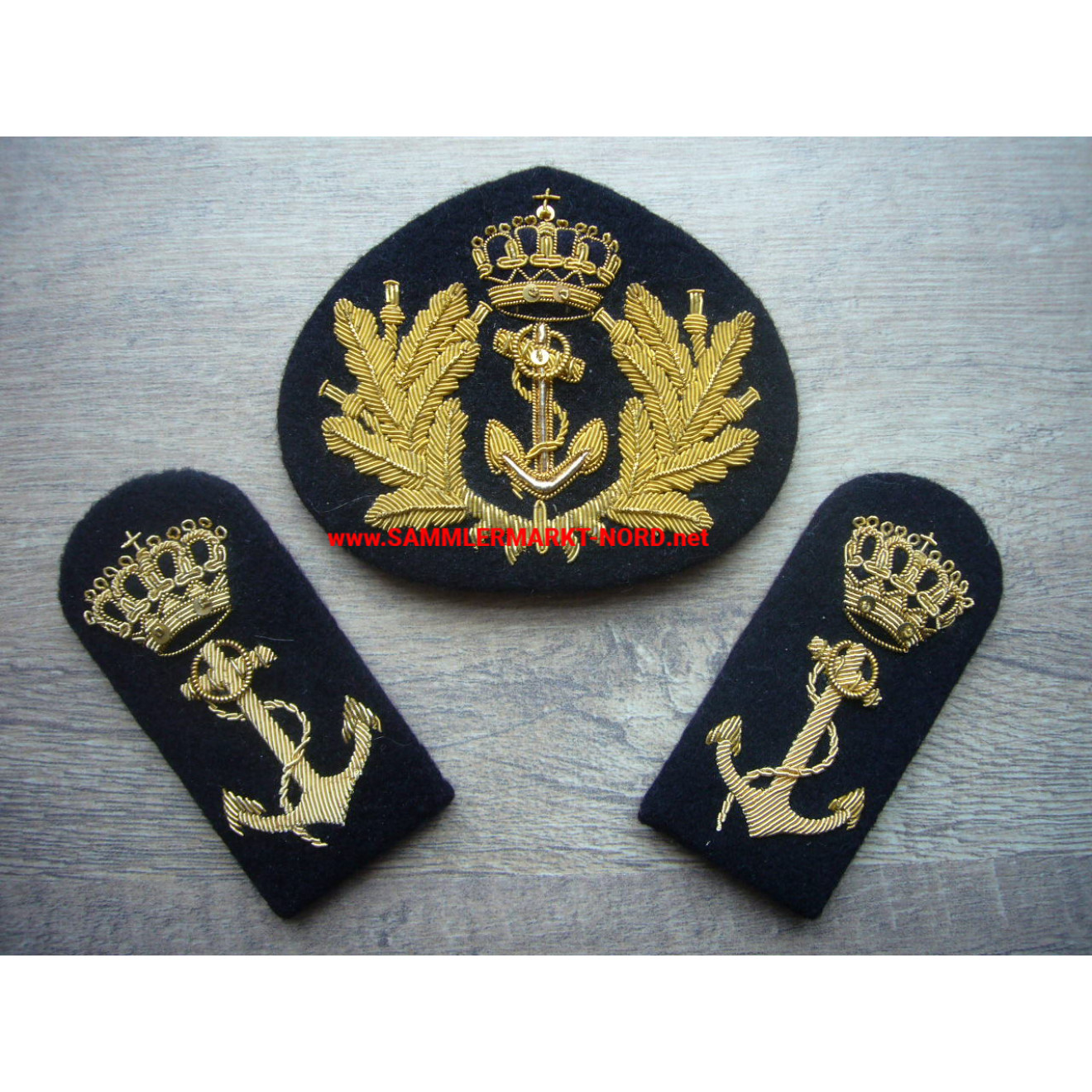 Netherlands - Uniform parts of a Dutch naval officer