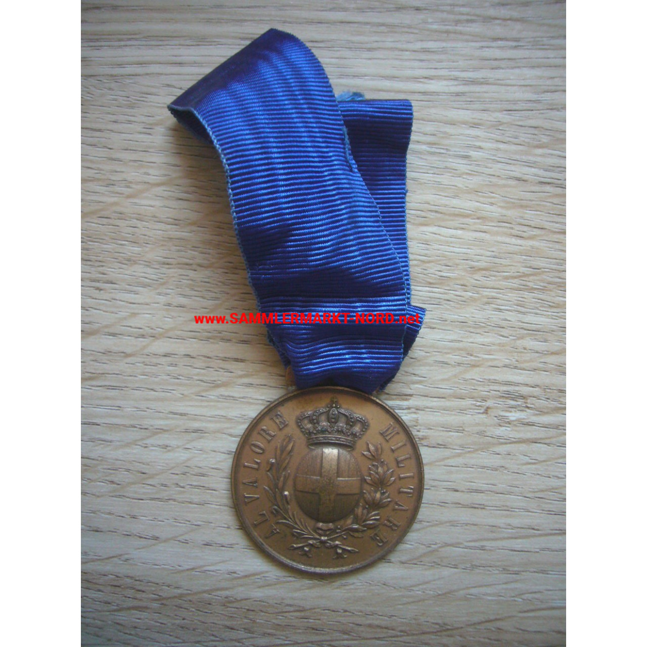 Italien - Tapferkeitsmedaille "Al Valore Militare" in Bronze