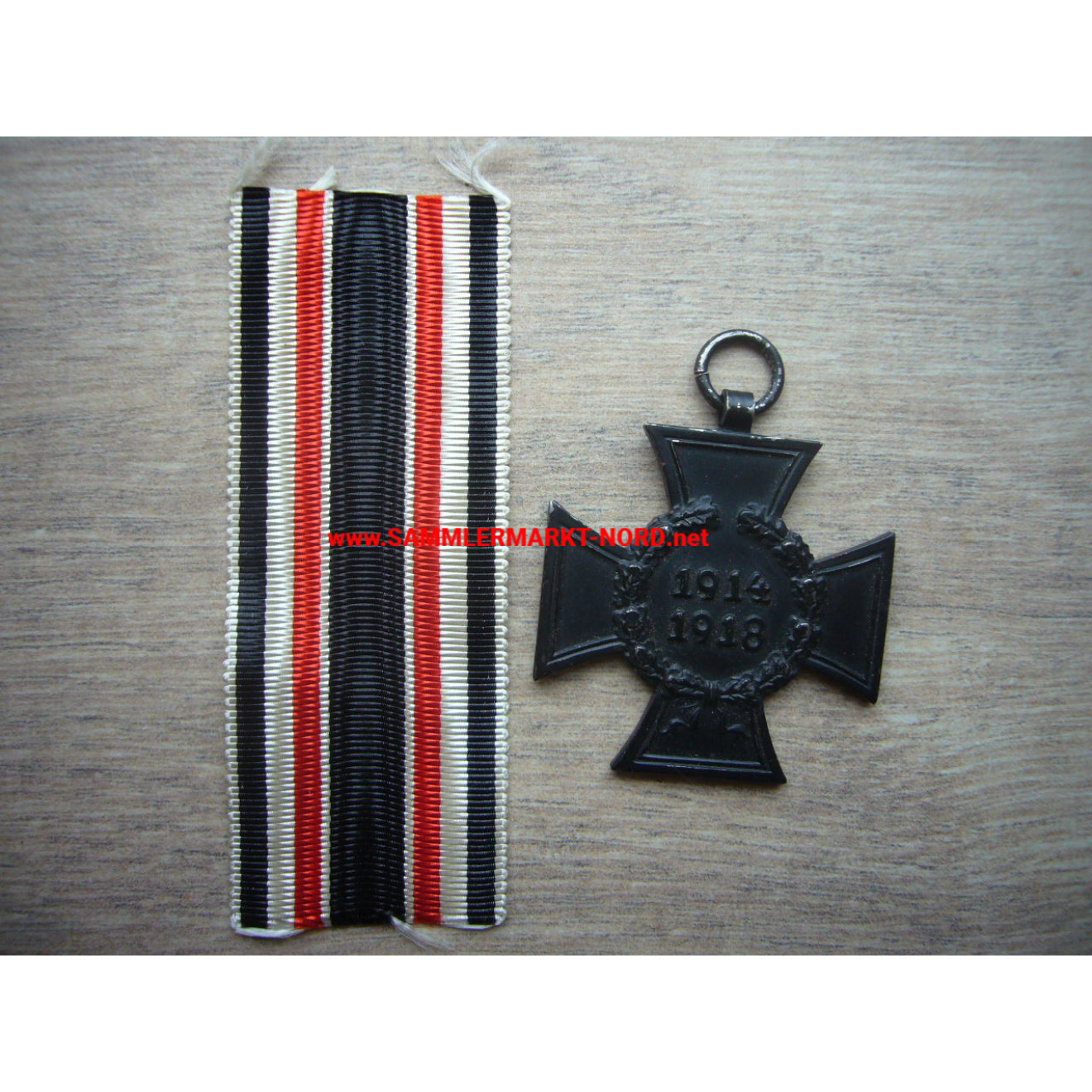 Ehrenkreuz für Hinterbliebene 1914 - 1918 - Hersteller 0.16