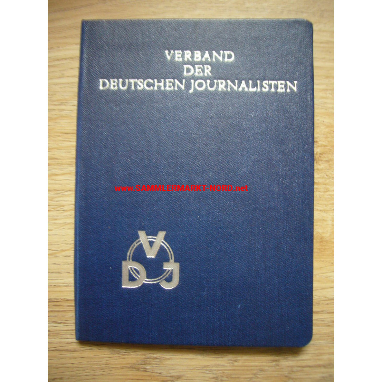 DDR - VDJ Verband der Deutschen Journalisten - Redakteur Ausweis