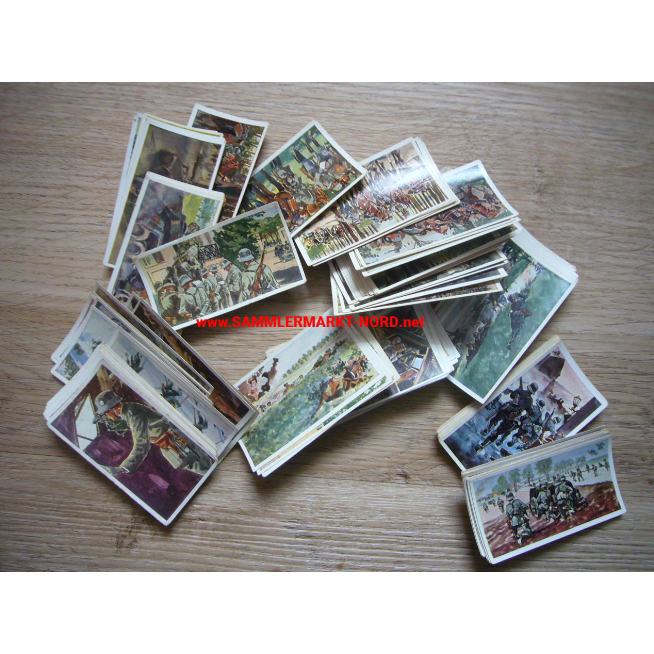 The German Army on manoeuvre - 138 cigarette pictures