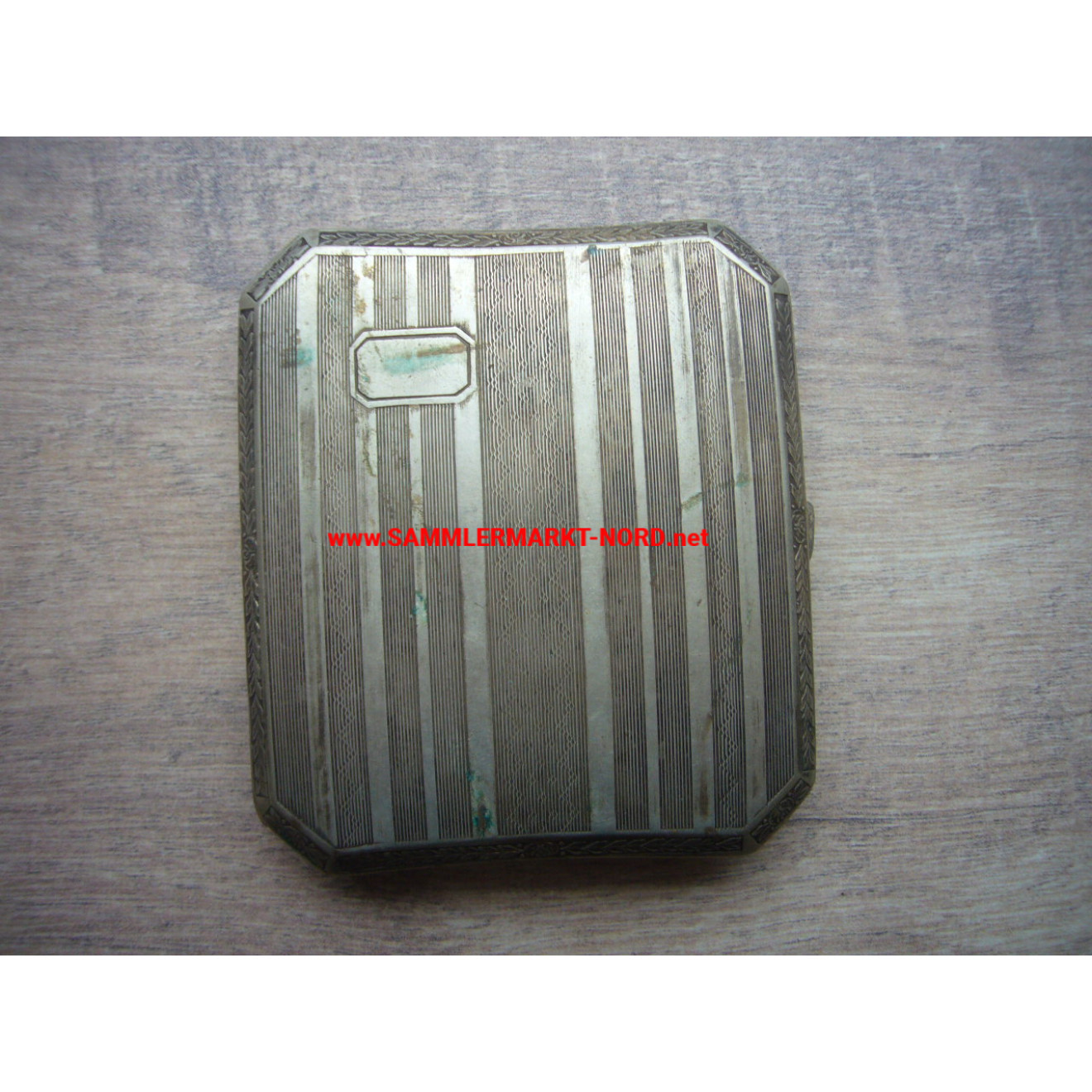 Wehrmacht - Marketender - Cigarette case (silver plated)