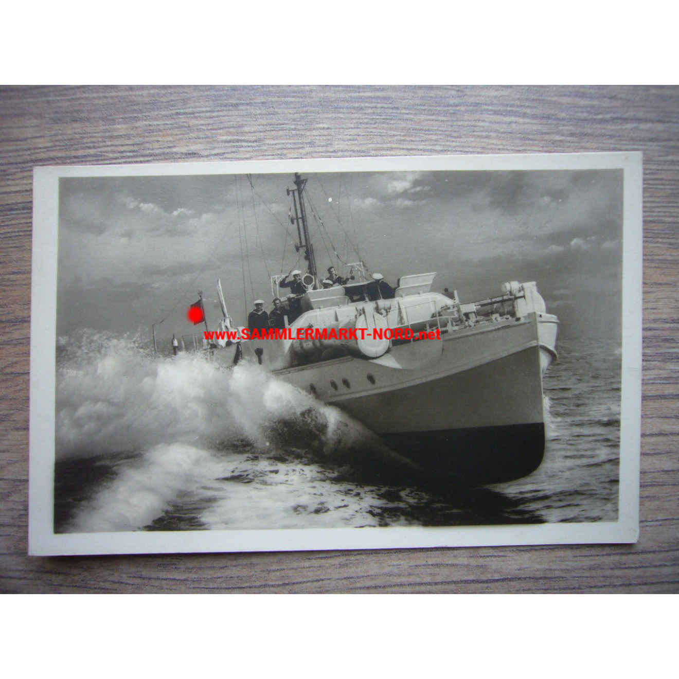 Kriegsmarine - E-Boat - Postcard