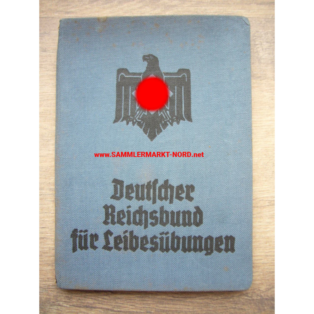 DRL Deutscher Reichsbund für Leibesübungen - Membership book - Weichold