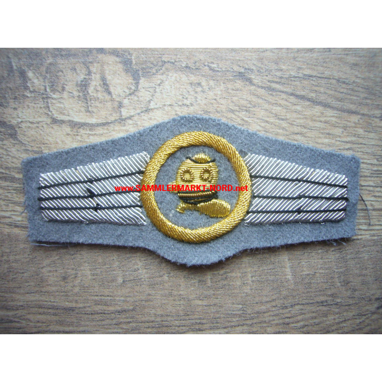 Bundesmarine - Diver's Badge in Gold - Officer's version