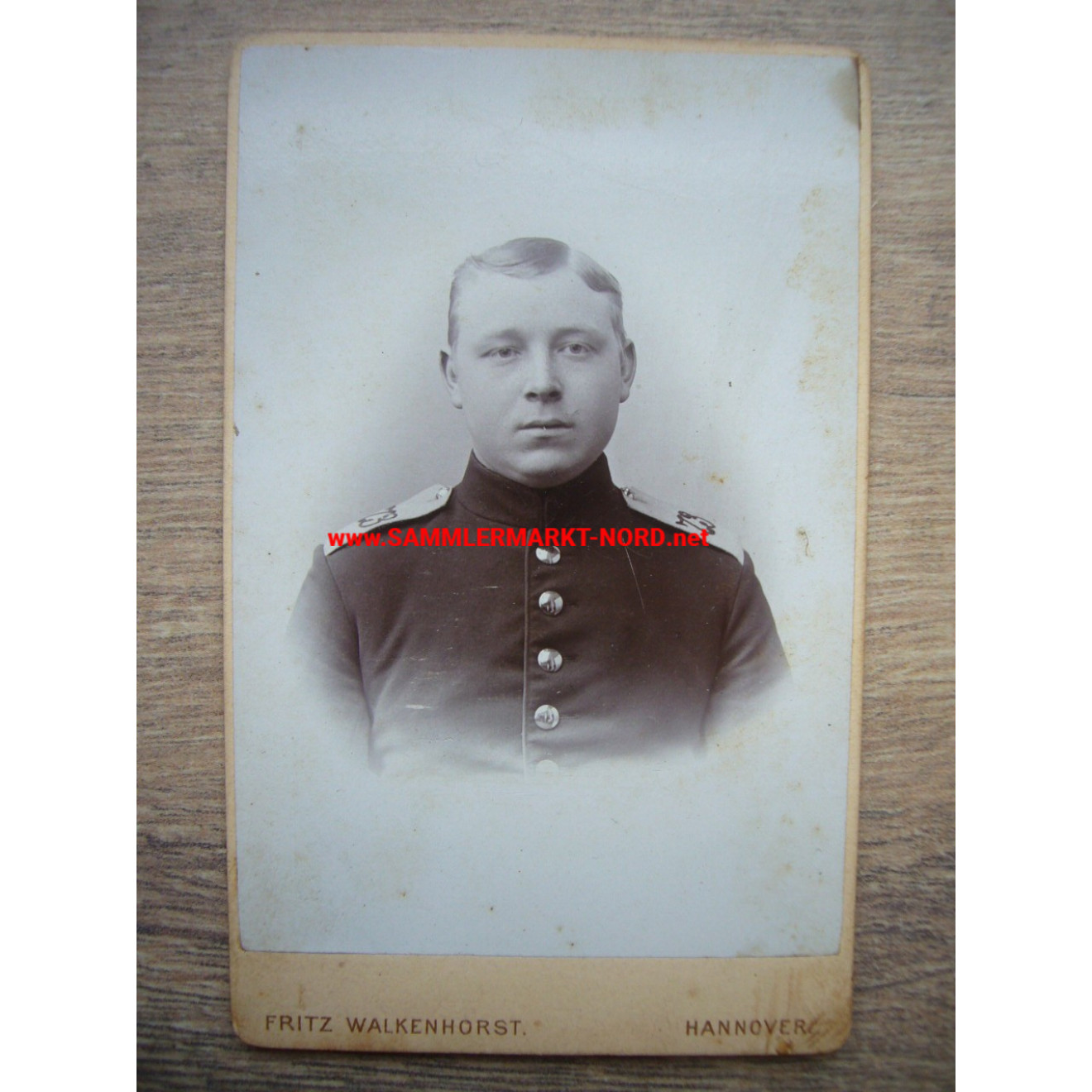 Cabinet photo - Soldier of the Fusilier Regiment Field Marshal Prince Albrecht of Prussia (Hanover) No. 73