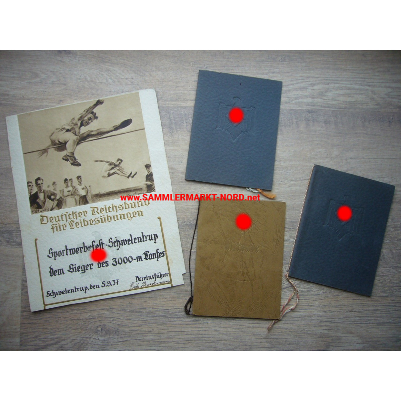 DRL Reichsbund für Leibesübungen - Collection of various documents