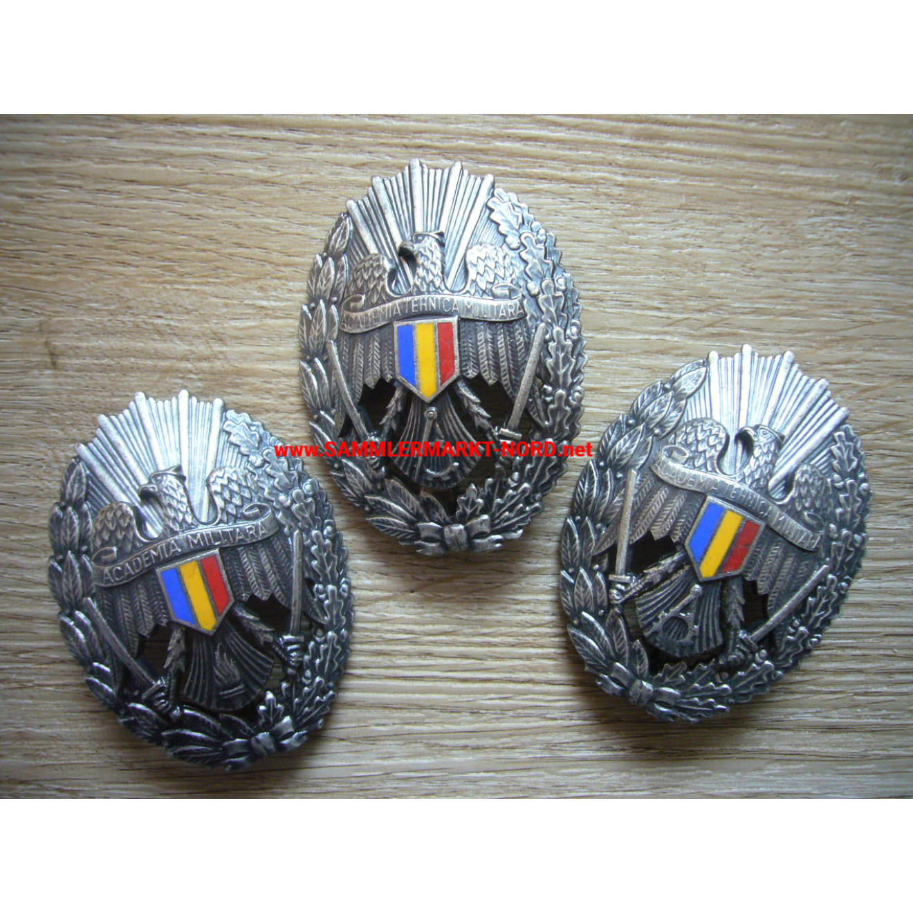 Rumänien - Academia Militara - Absolventenabzeichen der Militärakademie