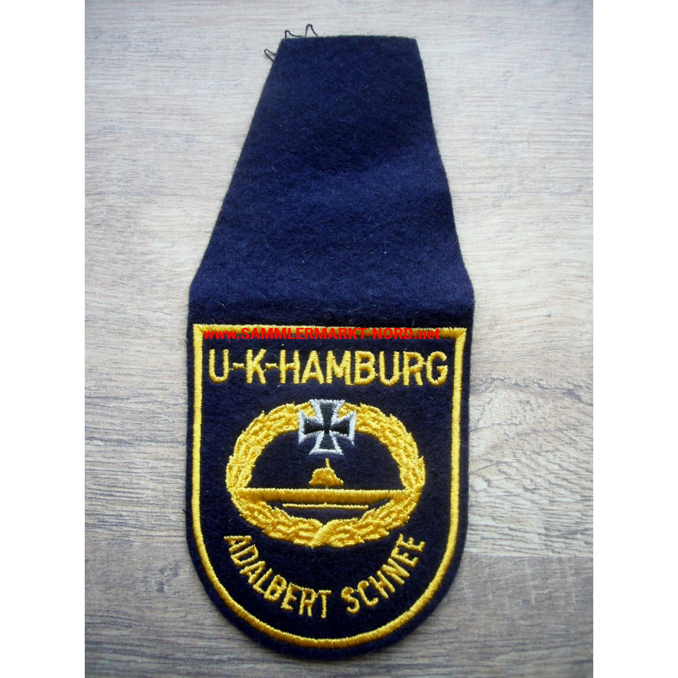 Submarine Comradeship Hamburg "Adalbert Schnee" - Uniform badge