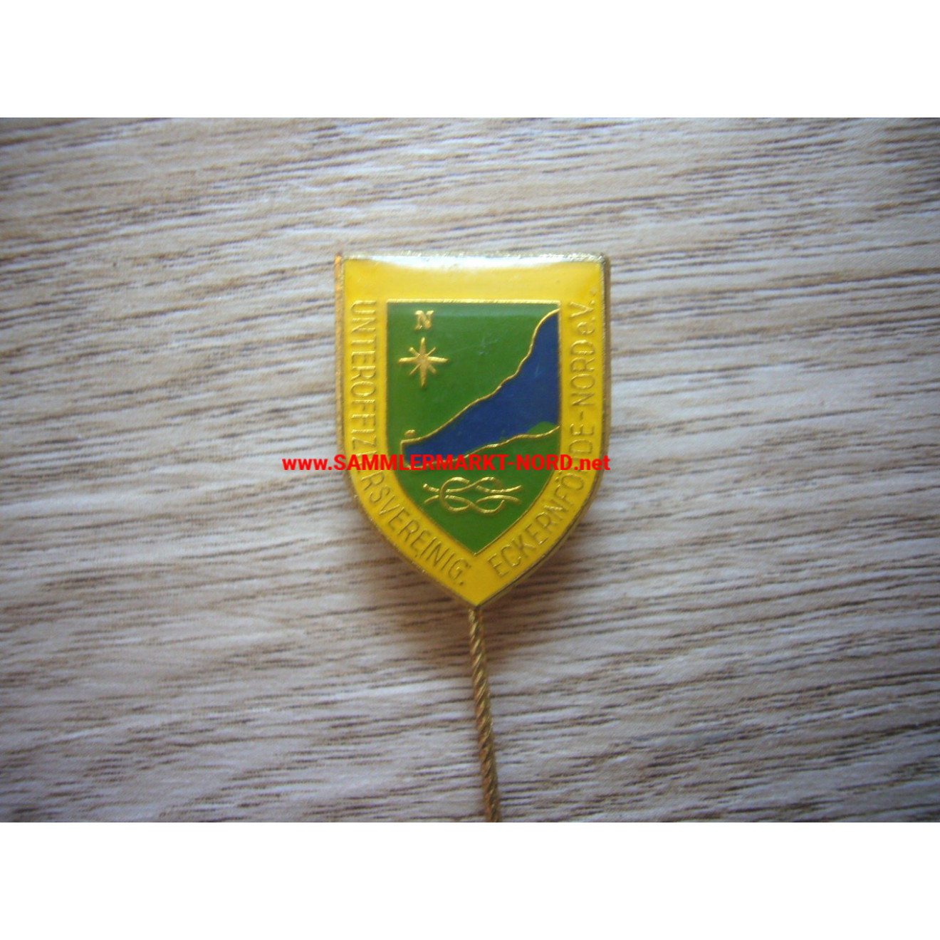 Bundesmarine - NCO Association Eckernförde North - Membership pin