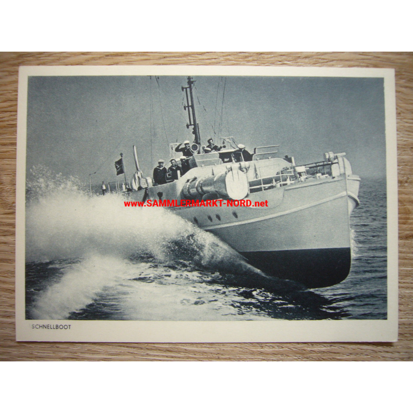 Kriegsmarine Postkarte - Schnellboot