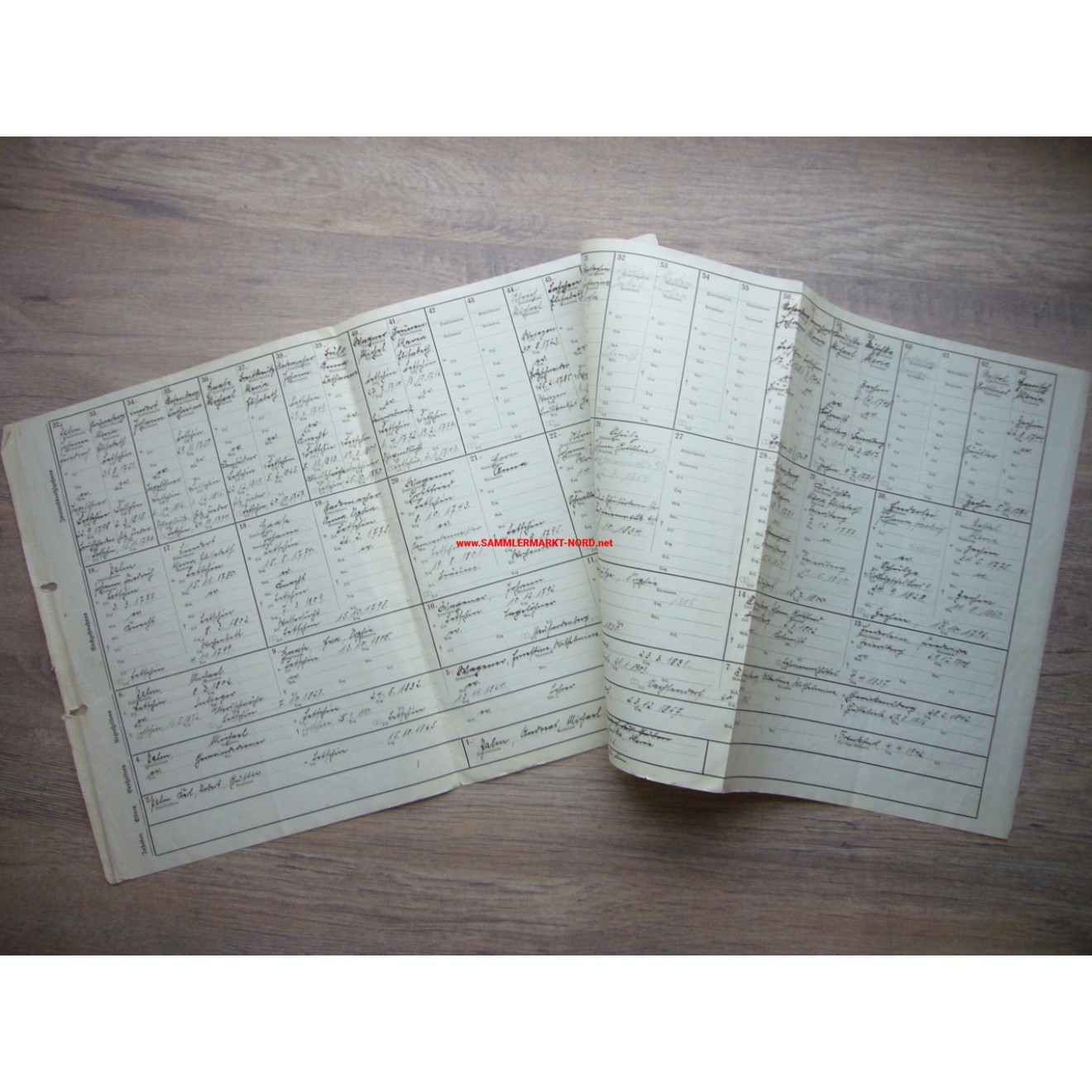 NSLB Lehrerbund - Ahnentafel - NSLB Ortsgruppe Guben, Sammlermarkt-Nord ...