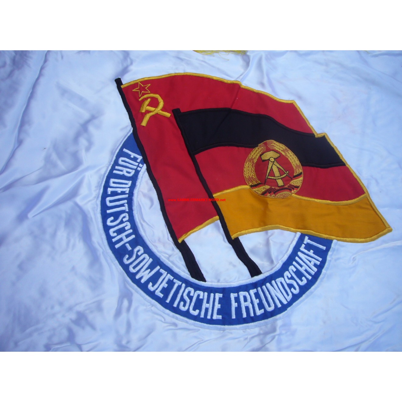 DDR Fahne - Ehrenbanner des Zentralvorstandes der Gesellschaft für ...