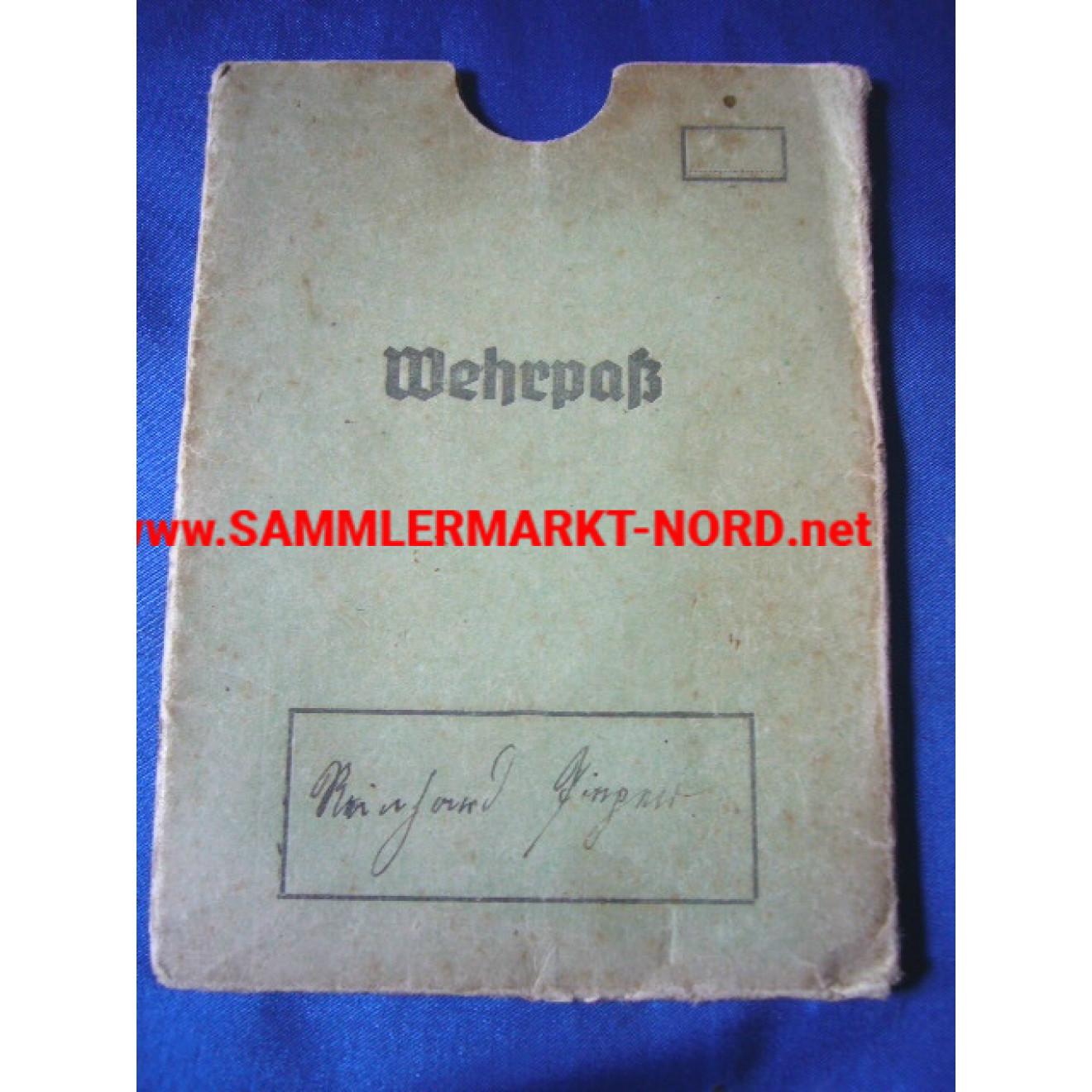 Wehrpass protection cover