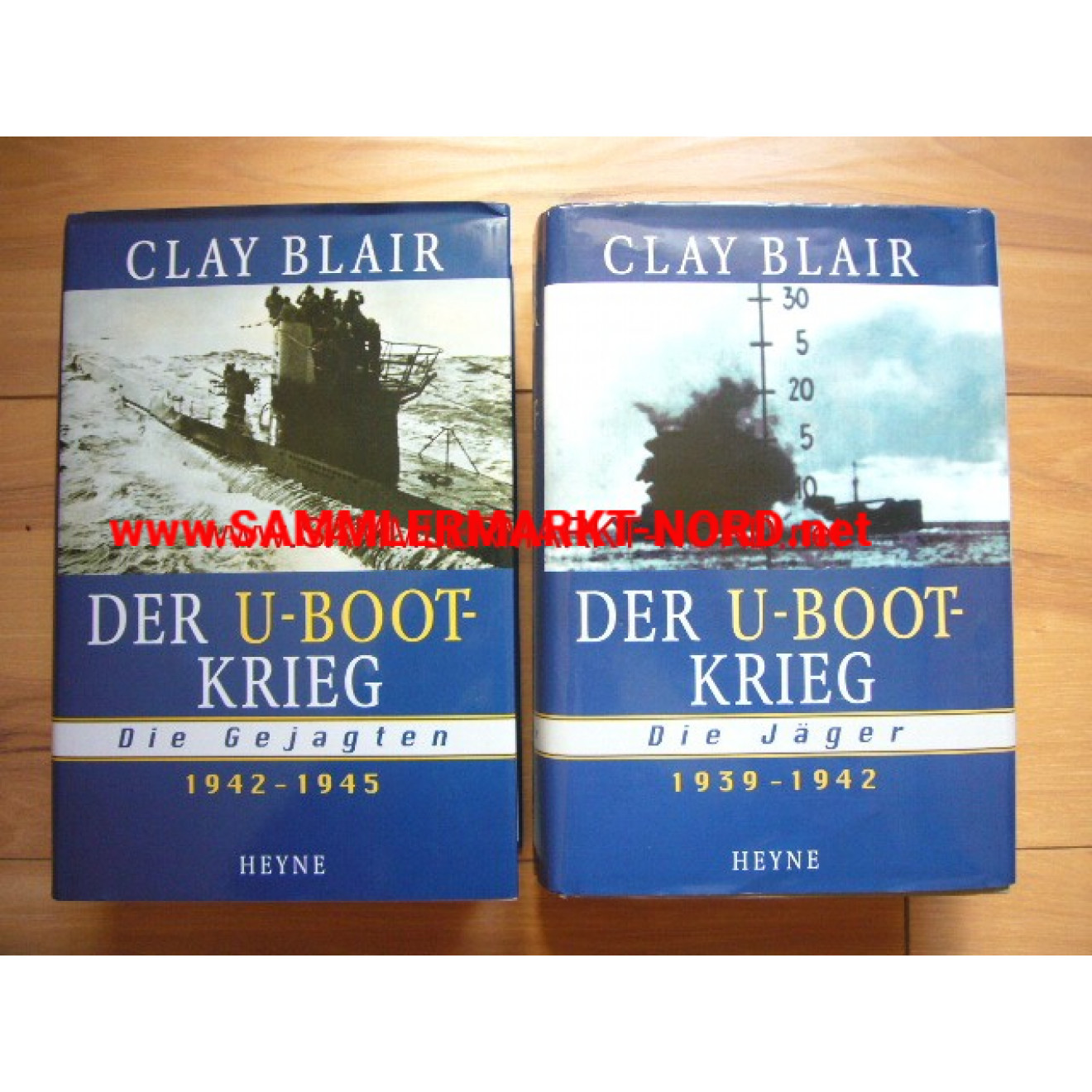 2 Bände DER U-BOOT-KRIEG 1942-1945 - "Die Gejagten" & "Die Jäger